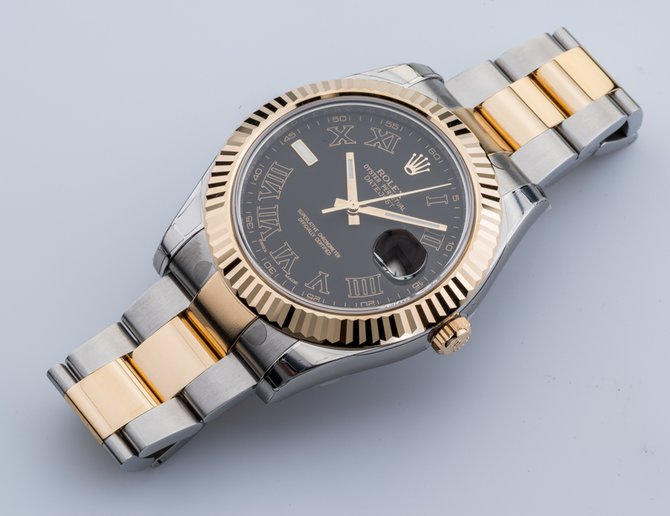Rolex 116333 bkrio Datejust Steel and Yellow Gold - фото 7