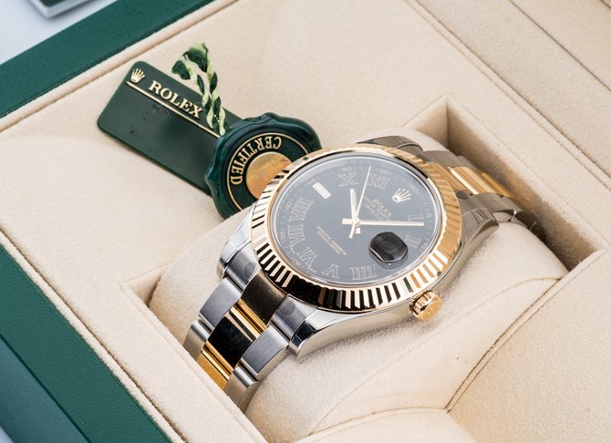 Rolex 116333 bkrio Datejust Steel and Yellow Gold - фото 10