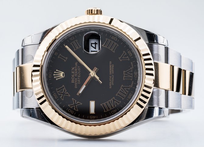 Rolex 116333 bkrio Datejust Steel and Yellow Gold - фото 14