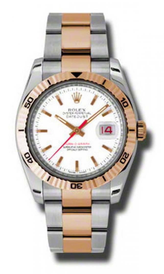 Rolex 116261 wso Datejust Turn-O-Graph Steel and Everose Gold - фото 1