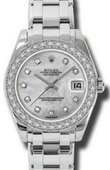 Rolex Datejust Ladies 81299 md Special Edition White Gold
