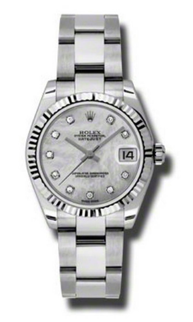 Rolex 178274 mdo Datejust Ladies Steel and White Gold - фото 1