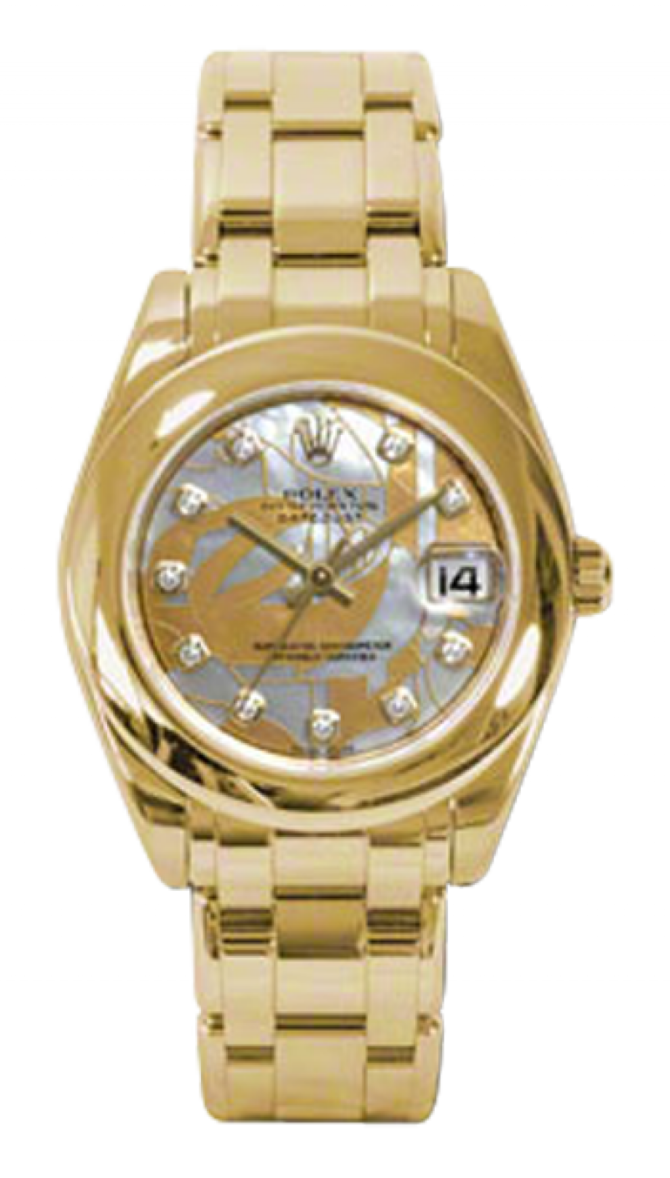 Rolex 81208 goldust dream Datejust Ladies Special Edition Yellow Gold - фото 1