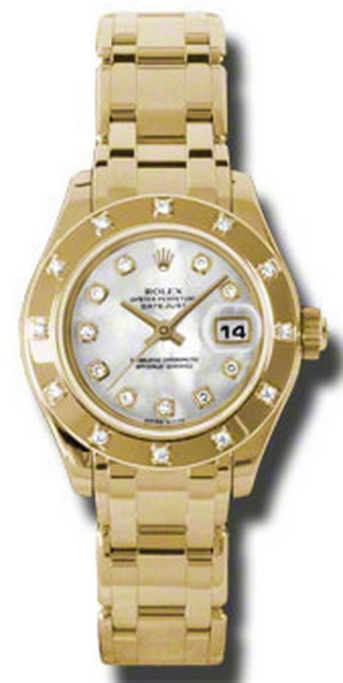 Rolex 80318 md Datejust Ladies Pearlmaster  Yellow Gold - фото 1