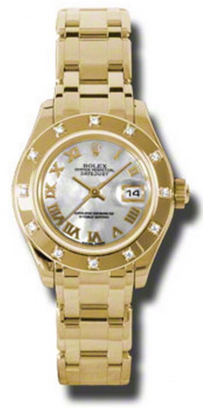 Rolex 80318 mr Datejust Ladies Pearlmaster  Yellow Gold - фото 1