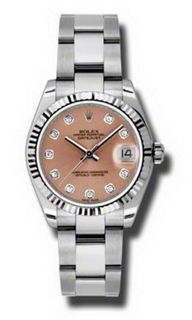 Rolex 178274 pdo Datejust Ladies Steel and White Gold - фото 1