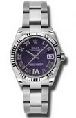 Rolex Datejust Ladies 178274 pdro Steel and White Gold