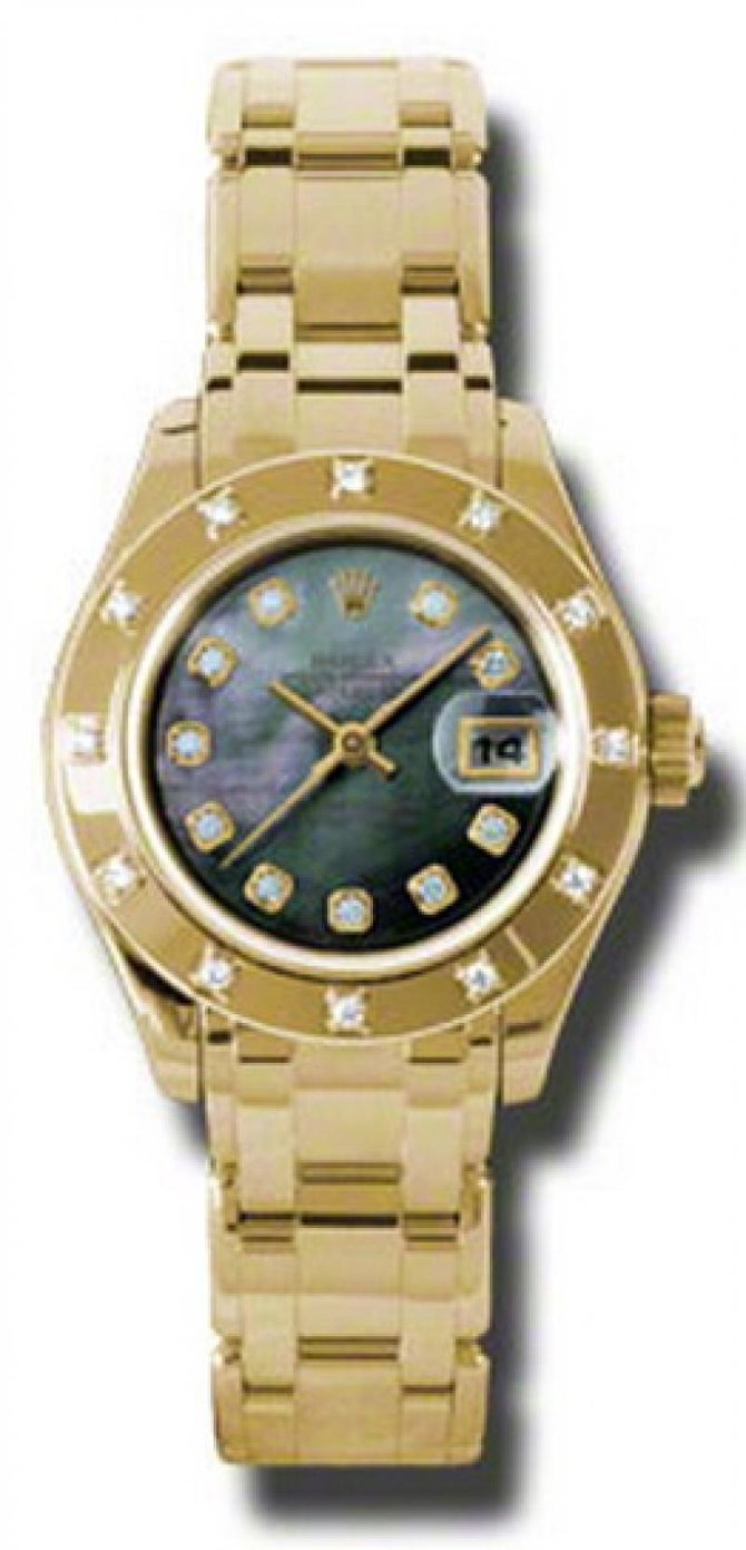 Rolex 80318 dkmd Datejust Ladies Pearlmaster Yellow Gold - фото 1
