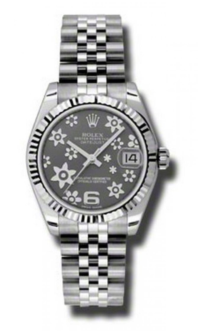 Rolex 178274 rfj Datejust Ladies Steel and White Gold - фото 1