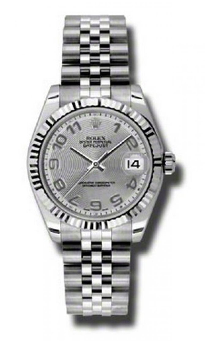 Rolex 178274 scaj Datejust Ladies Steel and White Gold - фото 1