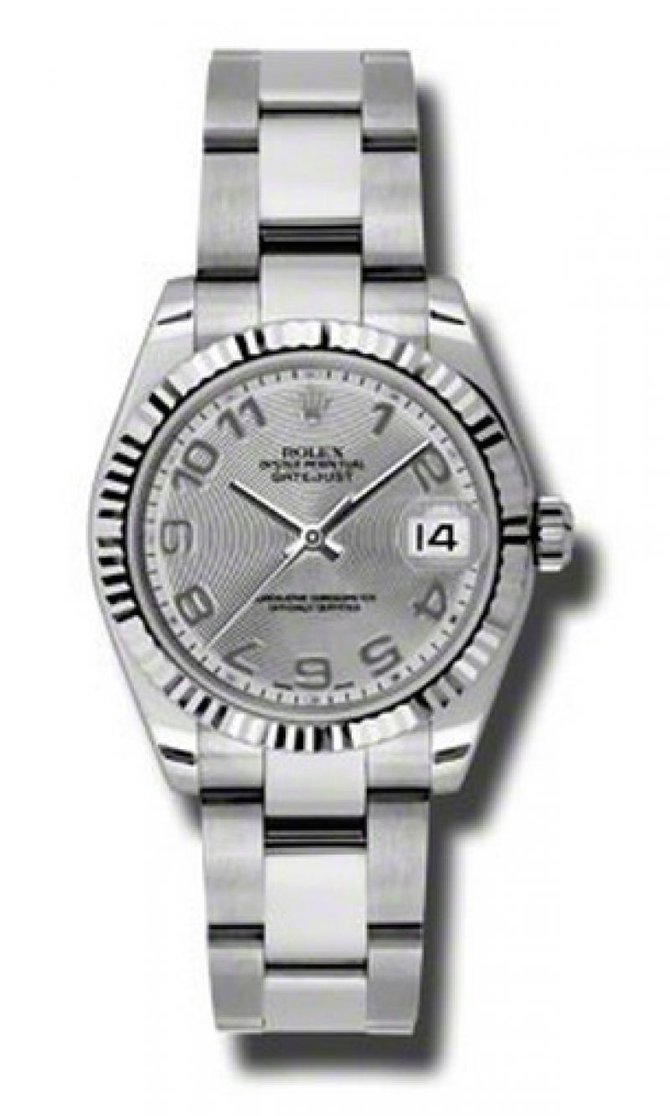 Rolex 178274 scao Datejust Ladies Steel and White Gold - фото 1