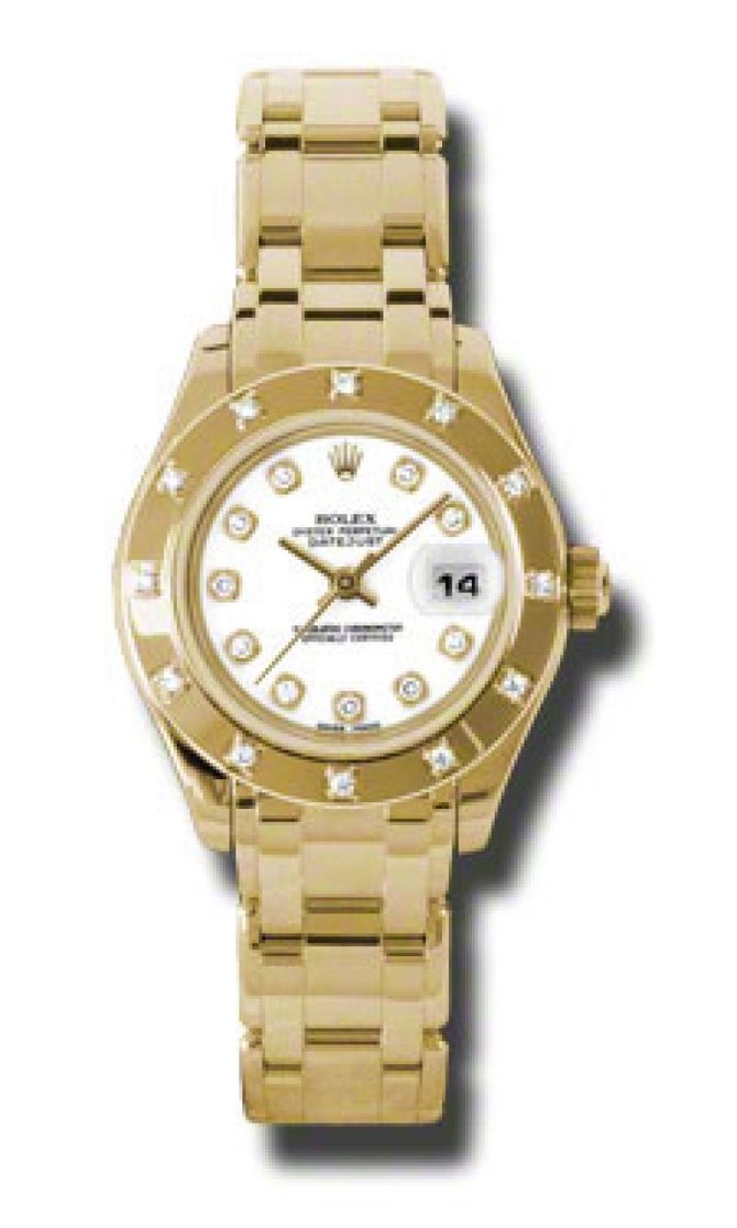 Rolex 80318 wd Datejust Ladies Pearlmaster Yellow Gold - фото 1