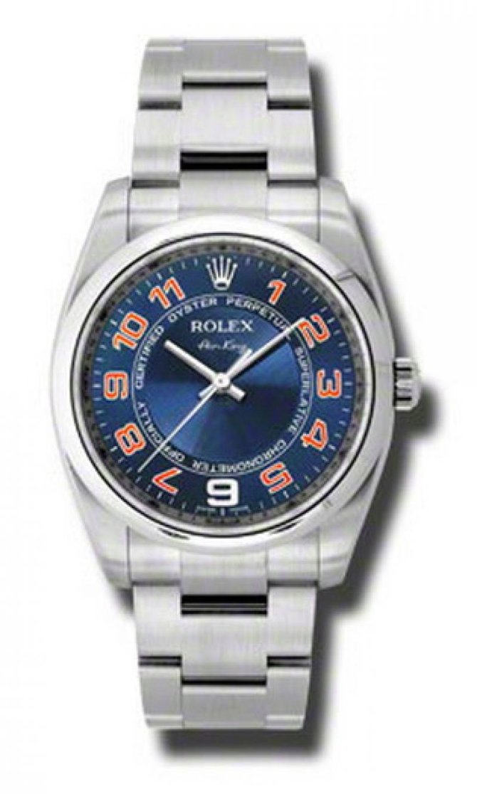 Rolex 114200 blcao Oyster Perpetual Air-King 34mm Steel - фото 1