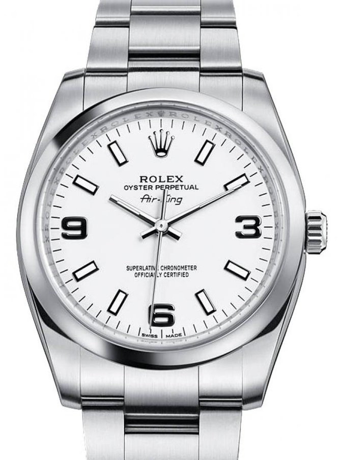 Rolex M114200-0003 Oyster Perpetual Air-King 34mm Steel - фото 1