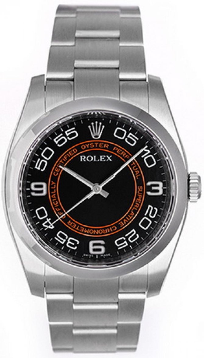 Rolex 116000 Black Oyster Perpetual 36 mm Steel - фото 1