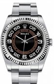 Rolex Oyster Perpetual 116034 bkorao Steel and White Gold