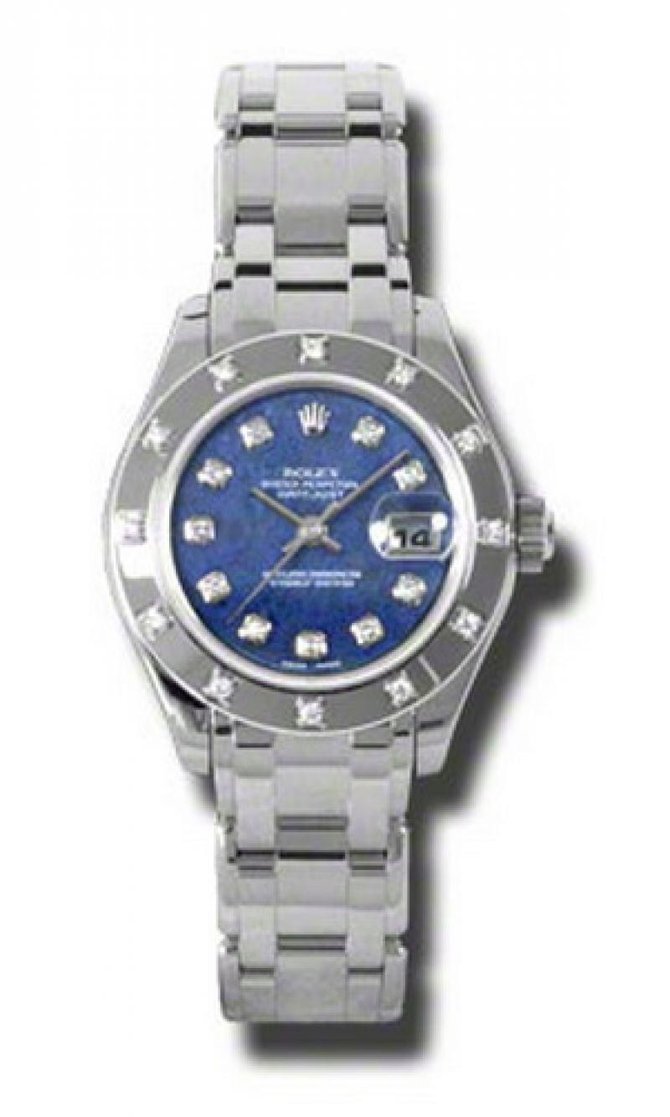 Rolex 80319 sod Datejust Ladies Pearlmaster  White Gold - фото 1