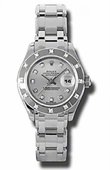 Rolex Datejust Ladies 80319 sd Pearlmaster  White Gold
