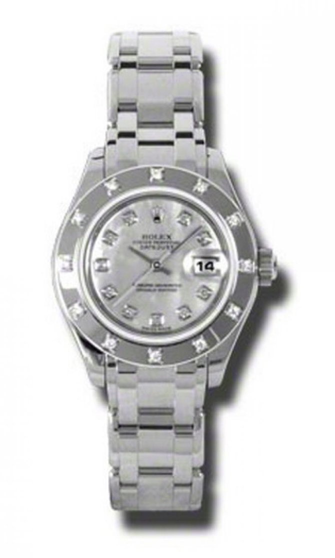 Rolex 80319 md Datejust Ladies Pearlmaster White Gold - фото 1