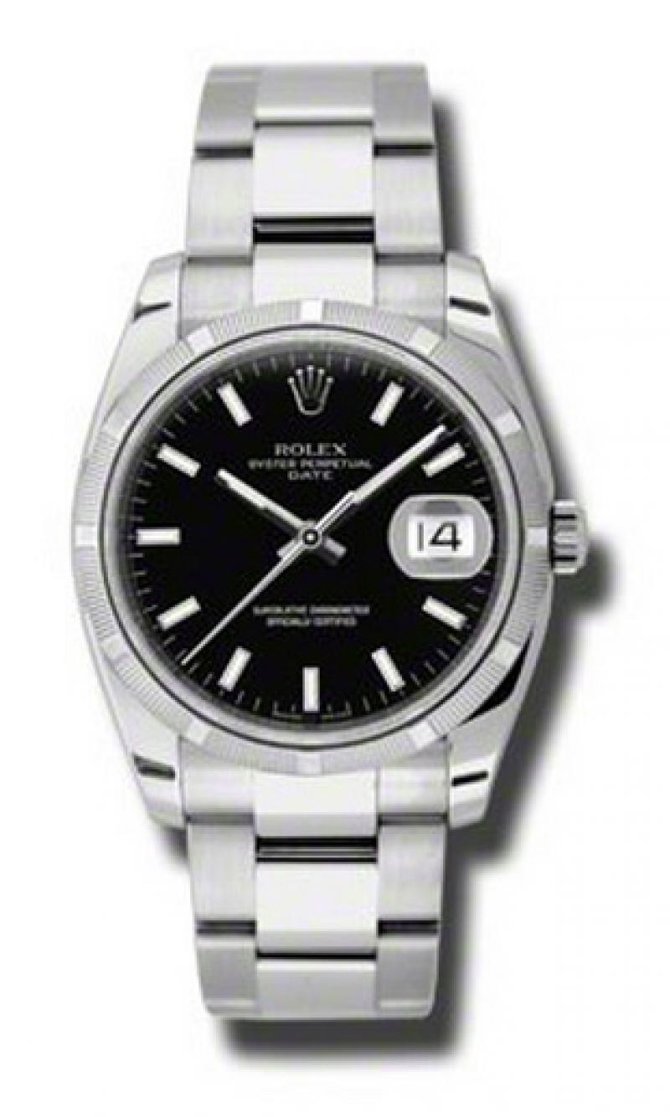 Rolex 115210 bkio Oyster Perpetual Date Steel - фото 1