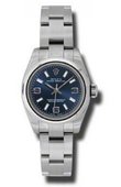 Rolex Oyster Perpetual 176200 blaio Lady  Steel