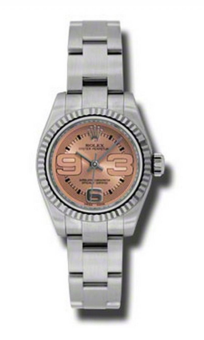 Rolex 176234 pmao Oyster Perpetual Lady Steel and White Gold - фото 1