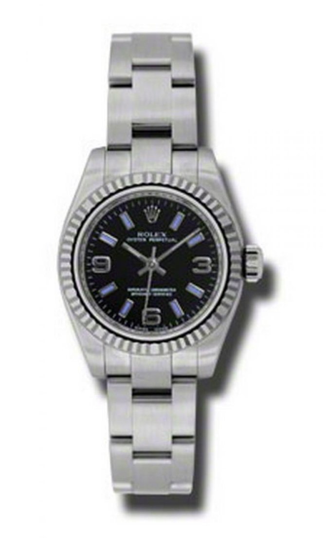 Rolex 176234 bkablio Oyster Perpetual Lady Steel and White Gold - фото 1