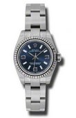 Rolex Oyster Perpetual 176234 blaio Lady Steel and White Gold