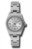 Rolex Oyster Perpetual 176234 sapio Lady Steel and White Gold