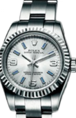 Rolex Oyster Perpetual 176234 Silver Lady Steel and White Gold