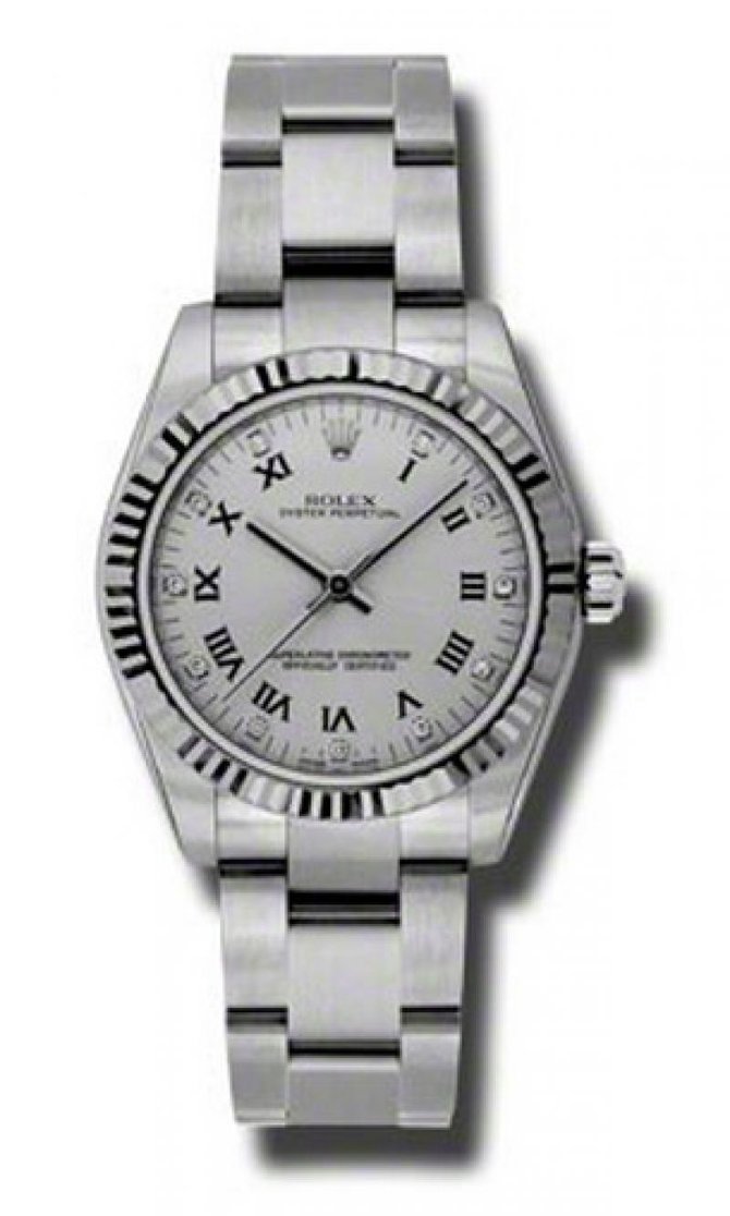 Rolex 177234 sdo Oyster Perpetual Steel and White Gold - фото 1