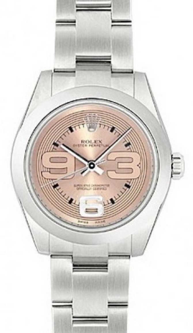 Rolex 177200 Pink Oyster Perpetual Lady Steel - фото 1
