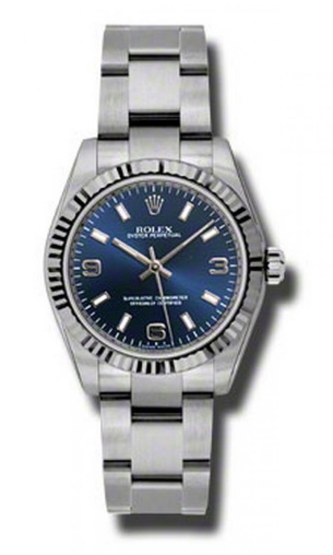 Rolex 177234 blaio Oyster Perpetual Steel and White Gold - фото 1