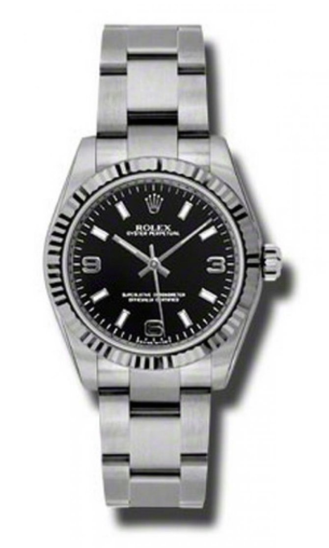 Rolex 177234 bkaio Oyster Perpetual Steel and White Gold - фото 1