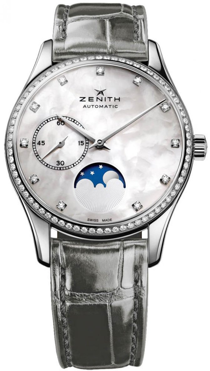 Zenith 16.2310.692/81.C706 Ladies Collection Heritage Ultra Thin Moonphase