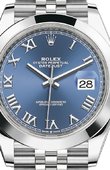 Rolex Часы Rolex Datejust 126300-0018 41 Steel Smooth Bezel Jubilee