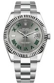Rolex Datejust 126334 Slate 41 White Rolesor Oyster