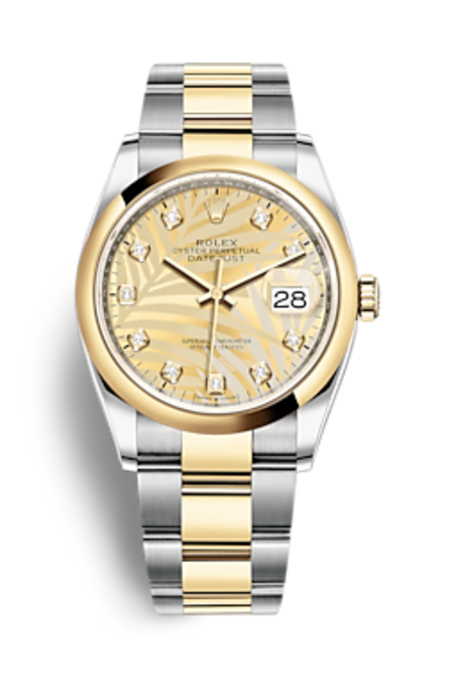Rolex m126203-0044 Datejust Oystersteel and Yellow Gold 36 