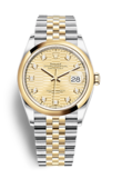 Rolex Часы Rolex Datejust m126203-0045 Oystersteel and Yellow Gold 36 