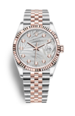 Rolex Datejust m126231-0037 Oystersteel and Everose gold 36