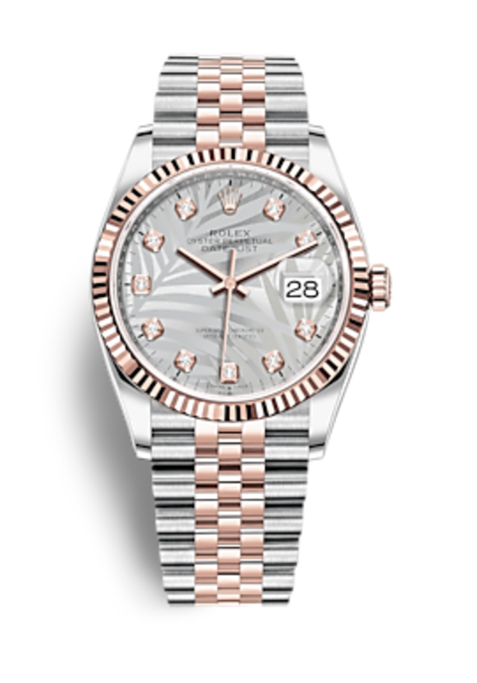 Rolex m126231-0037 Datejust Oystersteel and Everose gold 36