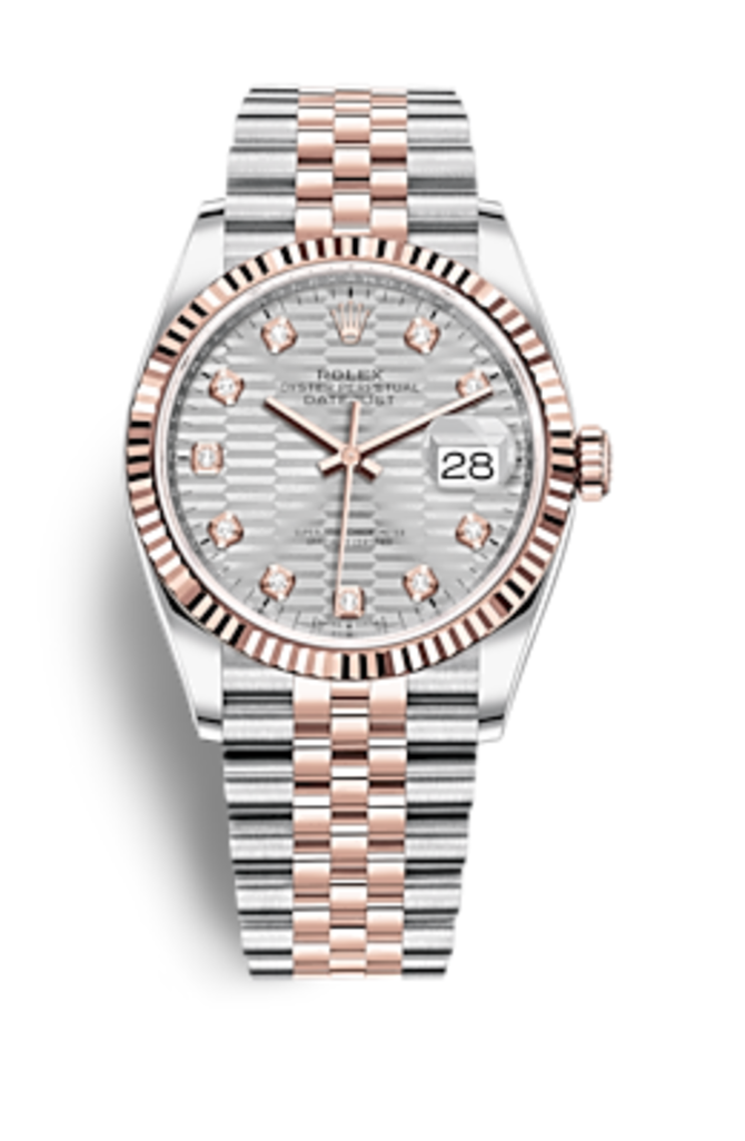 Rolex m126231-0039 Datejust Oystersteel and Everose gold 36