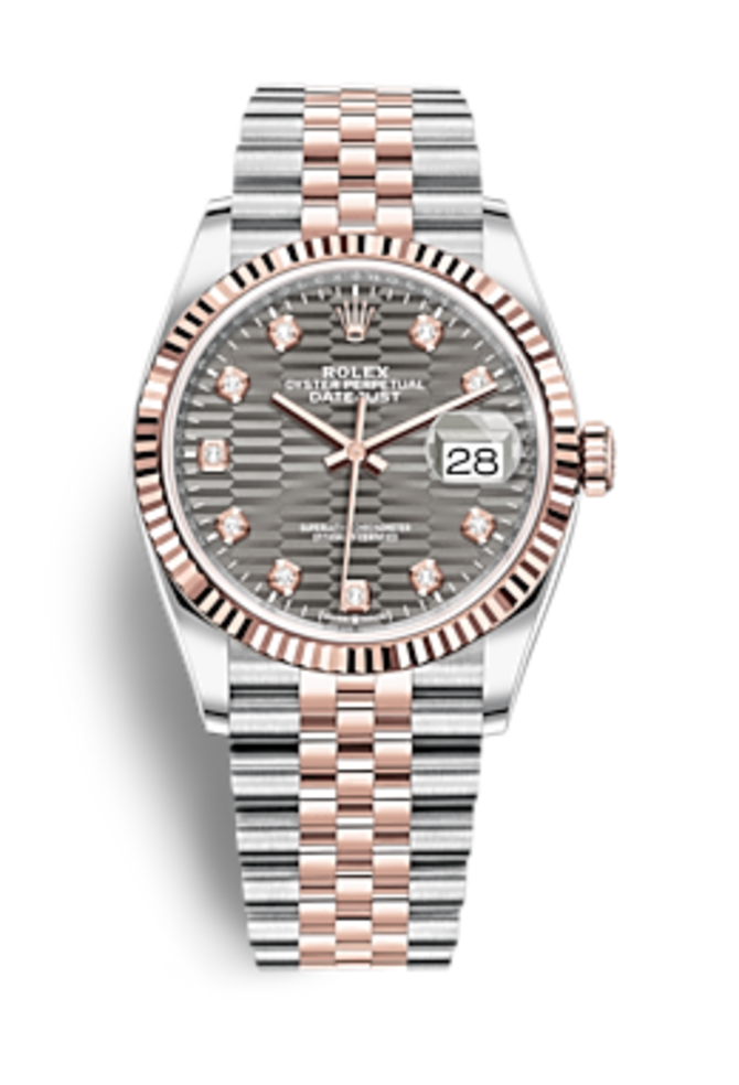 Rolex m126231-0041 Datejust Oystersteel and Everose gold 36