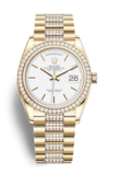 Rolex Day-Date m128348rbr-0048 Yellow gold and Diamonds 36