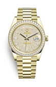 Rolex Часы Rolex Day-Date m228348rbr-0037 Yellow gold and Diamonds 