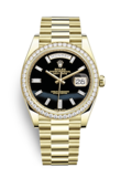 Rolex Day-Date m228348rbr-0039 Yellow gold and Diamonds 40