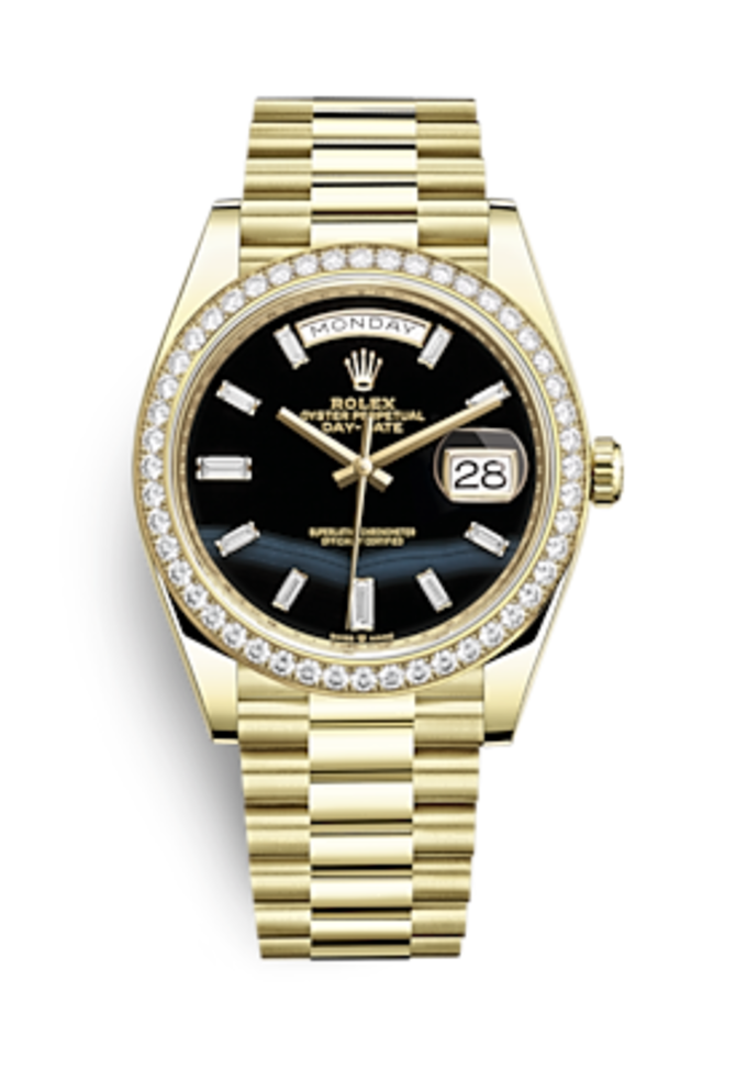 Rolex m228348rbr-0039 Day-Date Yellow gold and Diamonds 40