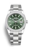 Rolex Datejust m126284rbr-0044 Oystersteel White gold and Diamonds 36