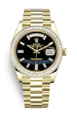Rolex Day-Date m228398tbr-0038 Yellow gold and Diamonds