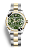 Rolex Datejust m278343rbr-0031 Oystersteel Yellow gold and Diamonds